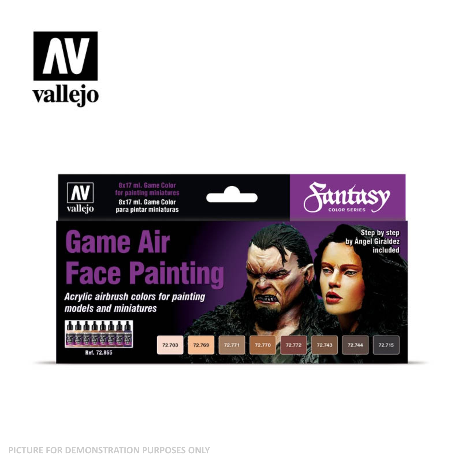 Vallejo Game Air - Face Painting